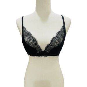 Incanto Italy Elegant Black Lace Bra